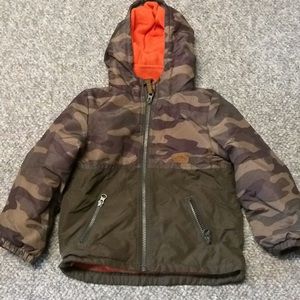 4t boys fall/ spring camo coat carters
